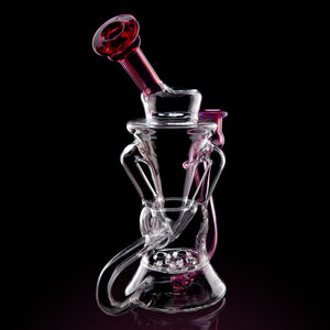 Clear Accented V2 Walmot Glass Recycler