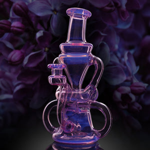 Hunters Glass Rose Quartz Saddle Recycler