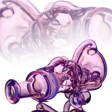 Load image into Gallery viewer, Hunters Glass Rose Quartz Saddle Recycler