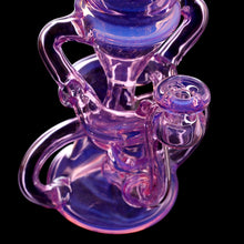 Load image into Gallery viewer, Hunters Glass Rose Quartz Saddle Recycler